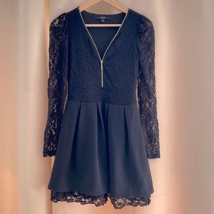 Guess Lace Party/ Event Black Dress